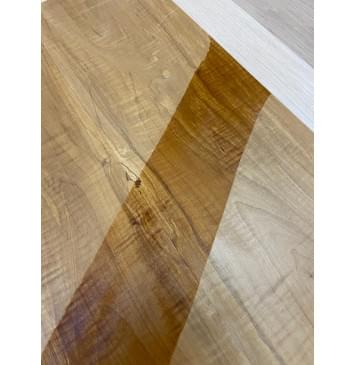 Клён Волнистый Печёный 180гр заготовка на топ Тангент АА 13.5х173х555-545 мм - 2 шт.(книжкой)-10