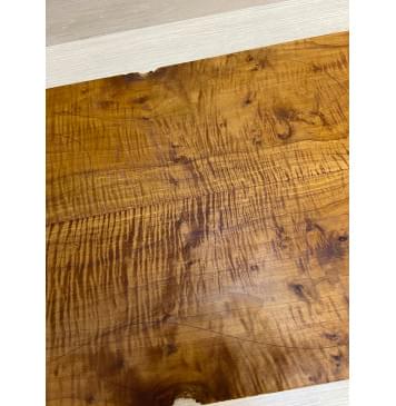 Клён Волнистый Печёный 180гр заготовка на топ Тангент А 13.5х175х535-525 мм - 2 шт.(книжкой) АКЦИЯ-17