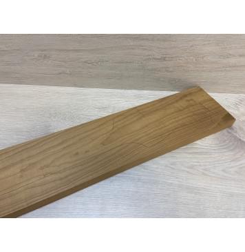 Клён Печёный 180гр заготовка грифа для бас-гитары Тангент ААА 23.5х123х910 мм-1