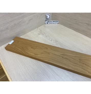 Клён Печёный 180гр заготовка грифа для бас-гитары Тангент ААА 23.5х123х910 мм-14