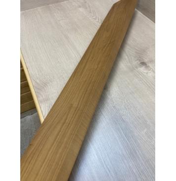 Клён Печёный 180гр заготовка грифа для бас-гитары Тангент ААА 23.5х123х910 мм-12