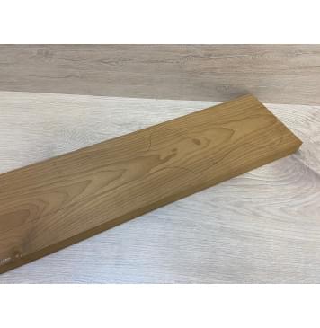 Клён Печёный 180гр заготовка грифа для бас-гитары Тангент АА 25х130х920 мм-1