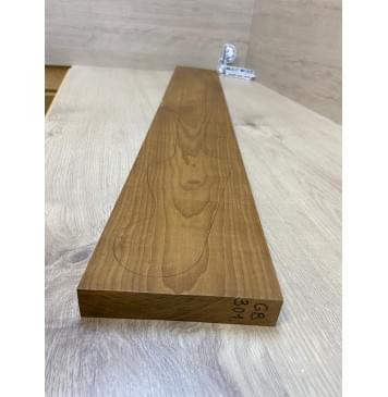 Клён Печёный 180гр заготовка грифа для бас-гитары Тангент АА 25х130х920 мм-3