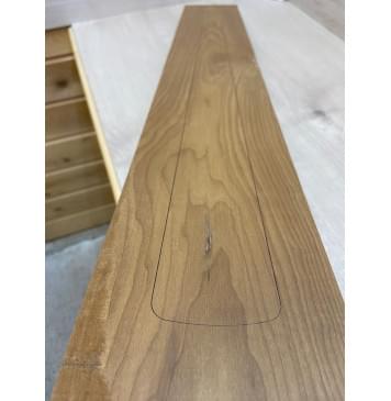 Клён Печёный 180гр заготовка грифа для бас-гитары Тангент АА 25х130х920 мм-5