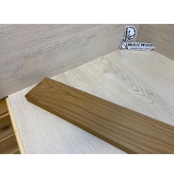 Клён Печёный 180гр заготовка грифа для бас-гитары Тангент АА 25х102-92х925 мм-11