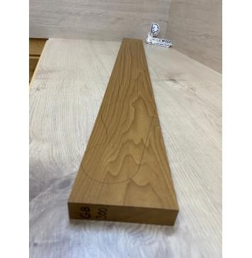 Клён Печёный 180гр заготовка грифа для бас-гитары Тангент АА 25х102-92х925 мм-4