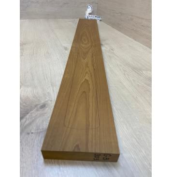 Клён Печёный 180гр заготовка грифа для бас-гитары Тангент АА 27х119х930 мм-4