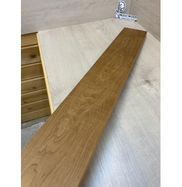 Клён Печёный 180гр заготовка грифа для бас-гитары Тангент АА 27х119х930 мм-10