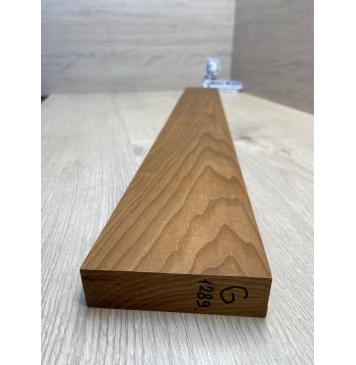 Клён Печёный 180гр заготовка грифа для электрогитары Смешанный ААА 27.5х97-87х717 мм-1