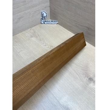 Ясень Печеный 180гр заготовка грифа для Безголовой гитары Радиал ААА 41х80х580 мм-7