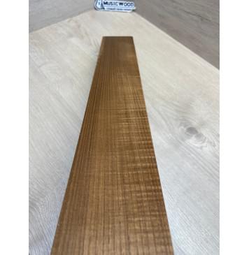 Ясень Печеный 180гр заготовка грифа для Безголовой гитары Радиал ААА 41х80х580 мм-2