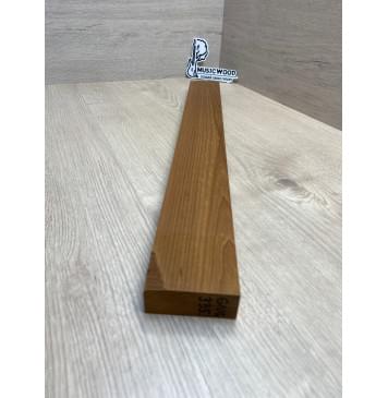 Клён Печёный 180гр заготовка грифа для Безголовой гитары Смешанный АА 25х65х580 мм-4