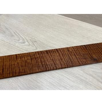 Клён Волнистый Печёный 180 гр заготовка накладки для электрогитары Радиал АА Волна ААА 9х68-65х535 мм-15