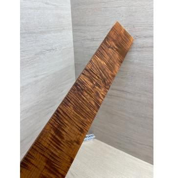 Клён Волнистый Печёный 180 гр заготовка накладки для электрогитары Радиал А Волна ААА 9х84-72х585 мм (Уценка-сучки)-11