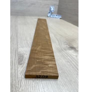 Клён Волнистый Печёный 180 гр заготовка накладки для электрогитары Смешанный ААА Волна А 9х64х505 мм-3