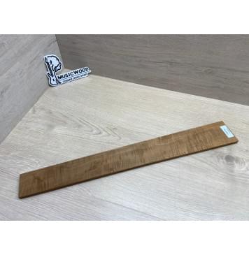 Клён Волнистый Печёный 180 гр заготовка накладки для электрогитары Смешанный ААА Волна АА 10х67-50х510 мм-13