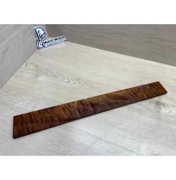 Клён Волнистый Печёный 180 гр заготовка накладки для электрогитары Смешанный ААА Волна АА 10х67-50х510 мм-14