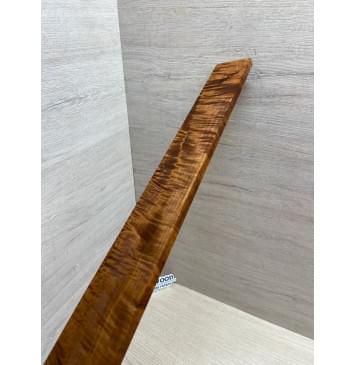 Клён Волнистый Печёный 180 гр заготовка накладки для электрогитары Смешанный ААА Волна АА 10х67-50х510 мм-7