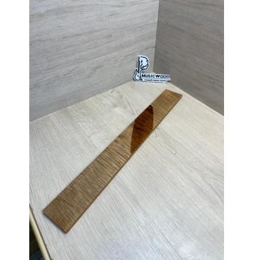 Клён Волнистый Печёный 180 гр заготовка накладки для электрогитары Радиал АА Волна ААА 9х69-64х525 мм-10