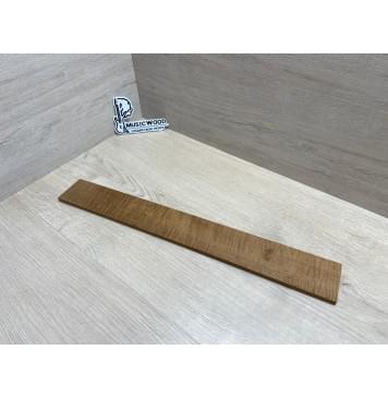 Клён Волнистый Печёный 180 гр заготовка накладки для электрогитары Смешанный А Волна ААА 8.5х69-63х525 мм-3