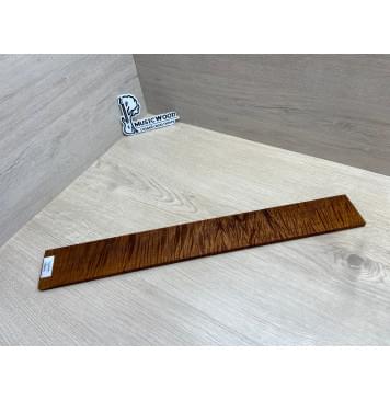 Клён Волнистый Печёный 180 гр заготовка накладки для электрогитары Смешанный А Волна ААА 8.5х69-63х525 мм-15