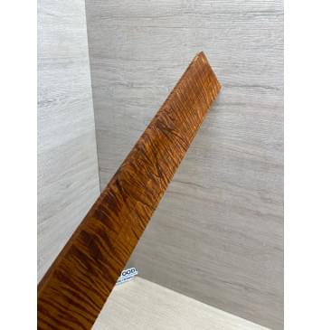 Клён Волнистый Печёный 180 гр заготовка накладки для электрогитары Смешанный АА Волна ААА 8.5х69-63х525 мм-9