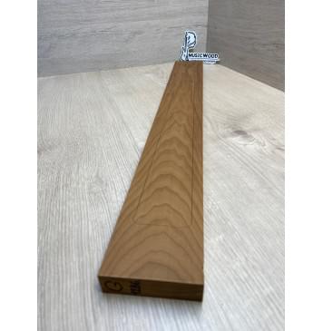 Клён Печёный 180гр заготовка грифа для электрогитары Тангент ААА 24.5х83х730 мм-3