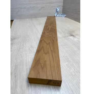 Клён Печёный 180гр заготовка грифа для электрогитары Тангент АА 25.5х85х730 мм-3