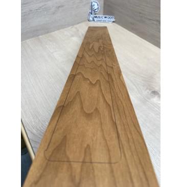 Клён Печёный 180гр заготовка грифа для электрогитары Тангент АА 25.5х85х730 мм-5