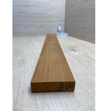 Клён Печёный 180гр заготовка грифа для электрогитары Смешанный А 26х90-85х740 мм-2