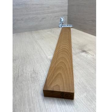 Клён Печёный 180гр заготовка грифа для электрогитары Тангент АА 26х75х663 мм-5