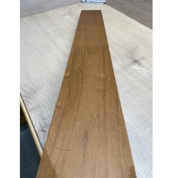 Клён Печёный 180гр заготовка грифа для электрогитары Тангент АА 26х94х750 мм-5