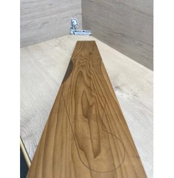 Клён Печёный 180гр заготовка грифа для электрогитары Тангент АА 22х115-102х750 мм-8