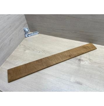 Клён Волнистый Печеный 180 гр заготовка накладки для бас-гитары Радиал АА Волна ААА 9х95-68х690 мм-2