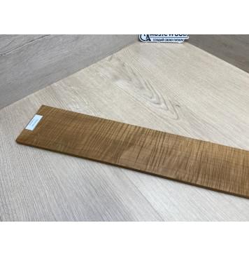 Клён Волнистый Печеный 180 гр заготовка накладки для бас-гитары Радиал АА Волна ААА 9х95-68х690 мм-10