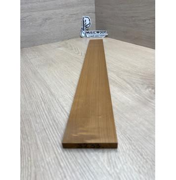 Клён Печёный 180 гр заготовка накладки для электрогитары Радиал АА 10.5х70-57х528 мм-2