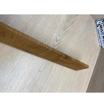 Клён Волнистый Печёный 180 гр заготовка накладки для электрогитары Радиал АА Волна ААА 8.5х75-57х550 мм-14