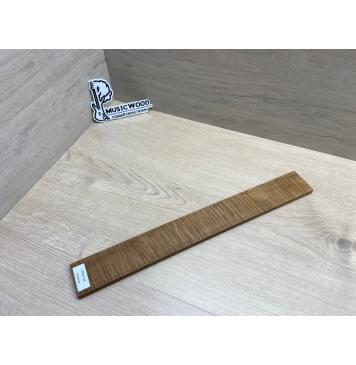 Клён Волнистый Печёный 180 гр заготовка накладки для электрогитары Радиал АА Волна ААА 9.7х50х420 мм-6