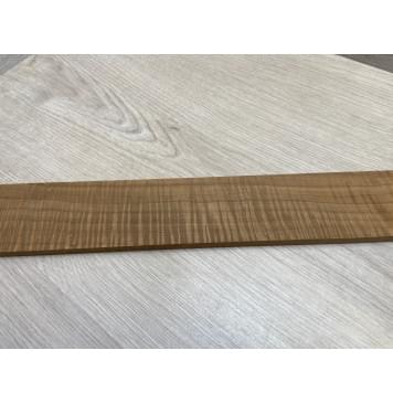 Клён Волнистый Печёный 180 гр заготовка накладки для электрогитары Радиал АА Волна ААА 9.2х68-58х535 мм-3