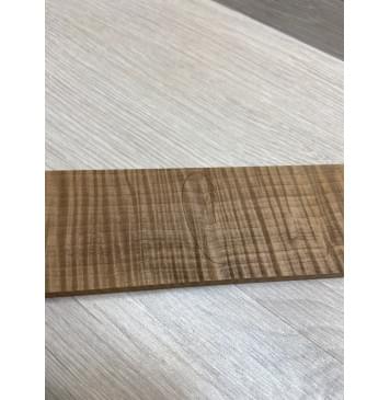 Клён Волнистый Печёный 180 гр заготовка накладки для электрогитары Радиал А Волна ААА 9.5х70-60х560 мм-3