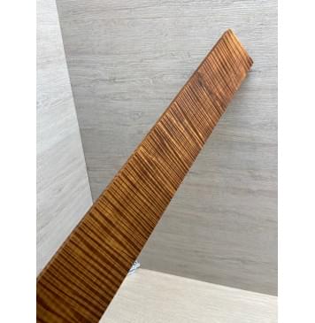 Клён Волнистый Печёный 180 гр заготовка накладки для электрогитары Радиал А Волна ААА 9.5х70-60х560 мм-13