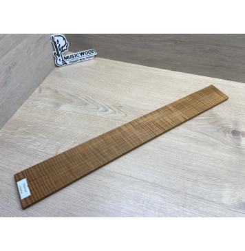 Клён Волнистый Печёный 180 гр заготовка накладки для электрогитары Радиал АА Волна ААА 8.5х72-60х545 мм-6