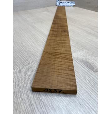 Клён Волнистый Печёный 180 гр заготовка накладки для электрогитары Смешанный А Волна АА 10.3х70-47х600 мм-3