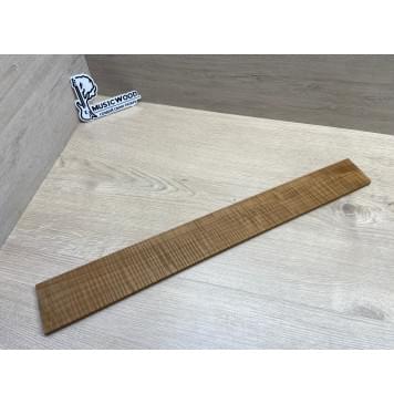 Клён Волнистый Печёный 180 гр заготовка накладки для электрогитары Радиал АА Волна ААА 9х70-60х567 мм (Уценка-трещина)-2