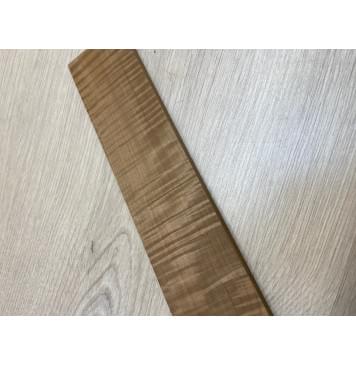 Клён Волнистый Печёный 180 гр заготовка накладки для электрогитары Радиал АА Волна ААА 9.5х68-58х335 мм-4