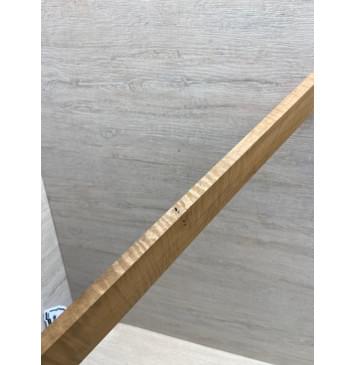 Клён Волнистый Печёный 180 гр заготовка накладки для электрогитары Радиал А Волна ААА 8.6х58-45х558 мм-4