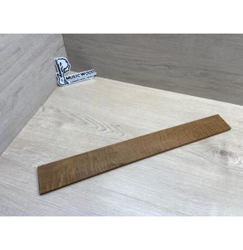 Клён Волнистый Печёный 180 гр заготовка накладки для электрогитары Смешанный ААА Волна ААА 8х66-56х518 мм-3