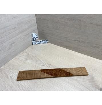 Клён Волнистый Печёный 180 гр заготовка накладки для электрогитары Радиал АА Волна ААА 8.7х55-47х375 мм-6