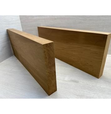 Ольха Печёная 180гр заготовка корпуса Смешанный АА 43х223х555 мм, 2шт, 417 кг/м3-7