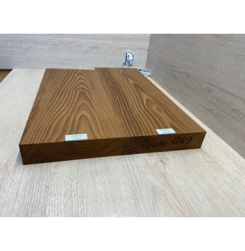 Ясень Печёный 180гр заготовка корпуса Тангент АА 43х175х480-445 мм, 2шт, 632 кг/м3-8